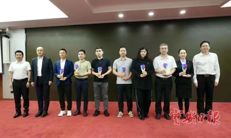 喜报！jinnianhui今年会荣获宝安区2023年重点商贸贡献奖（一等奖）