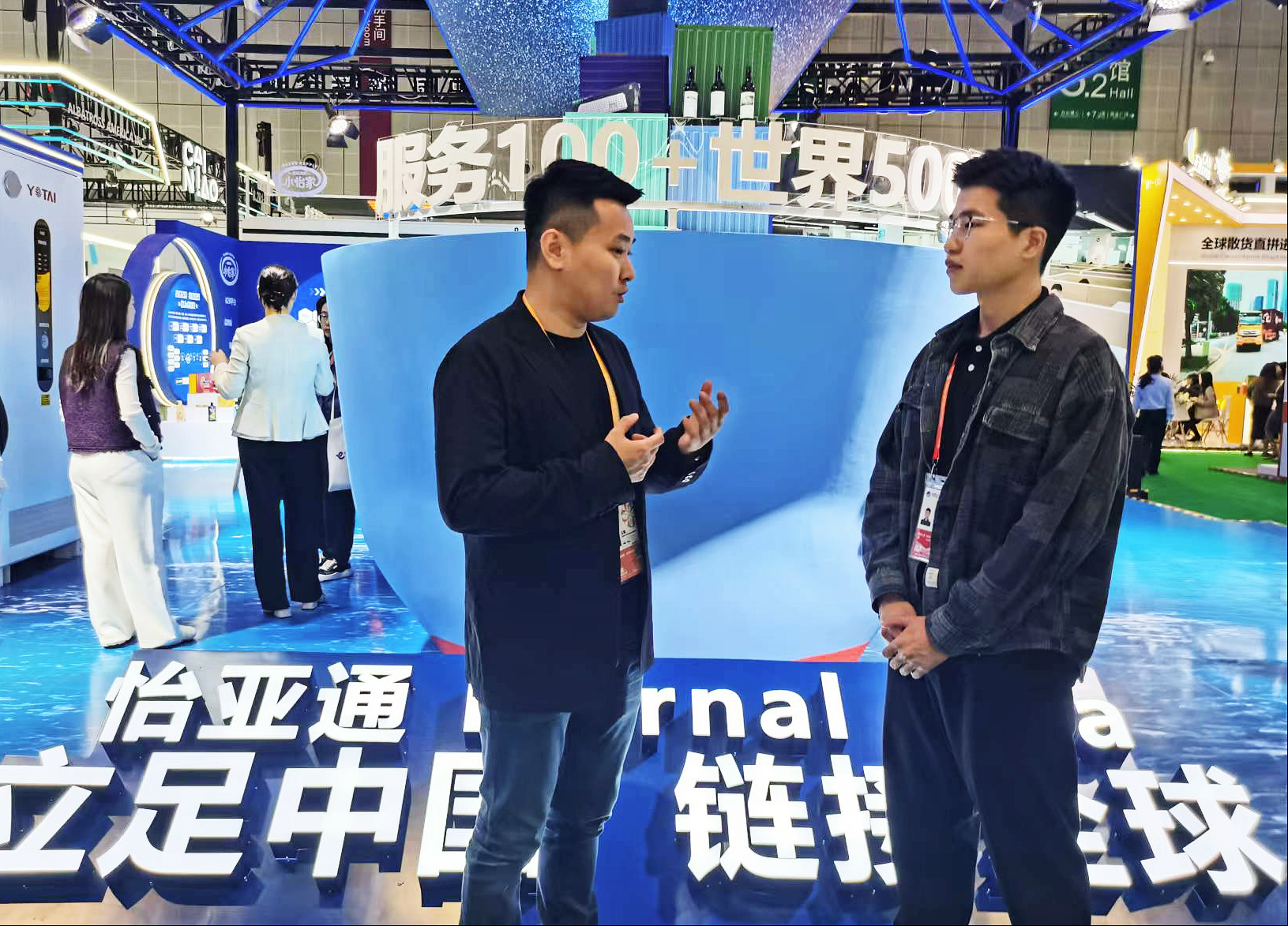 进博故事丨jinnianhui今年会王辉：进博会促进商业和文化交流